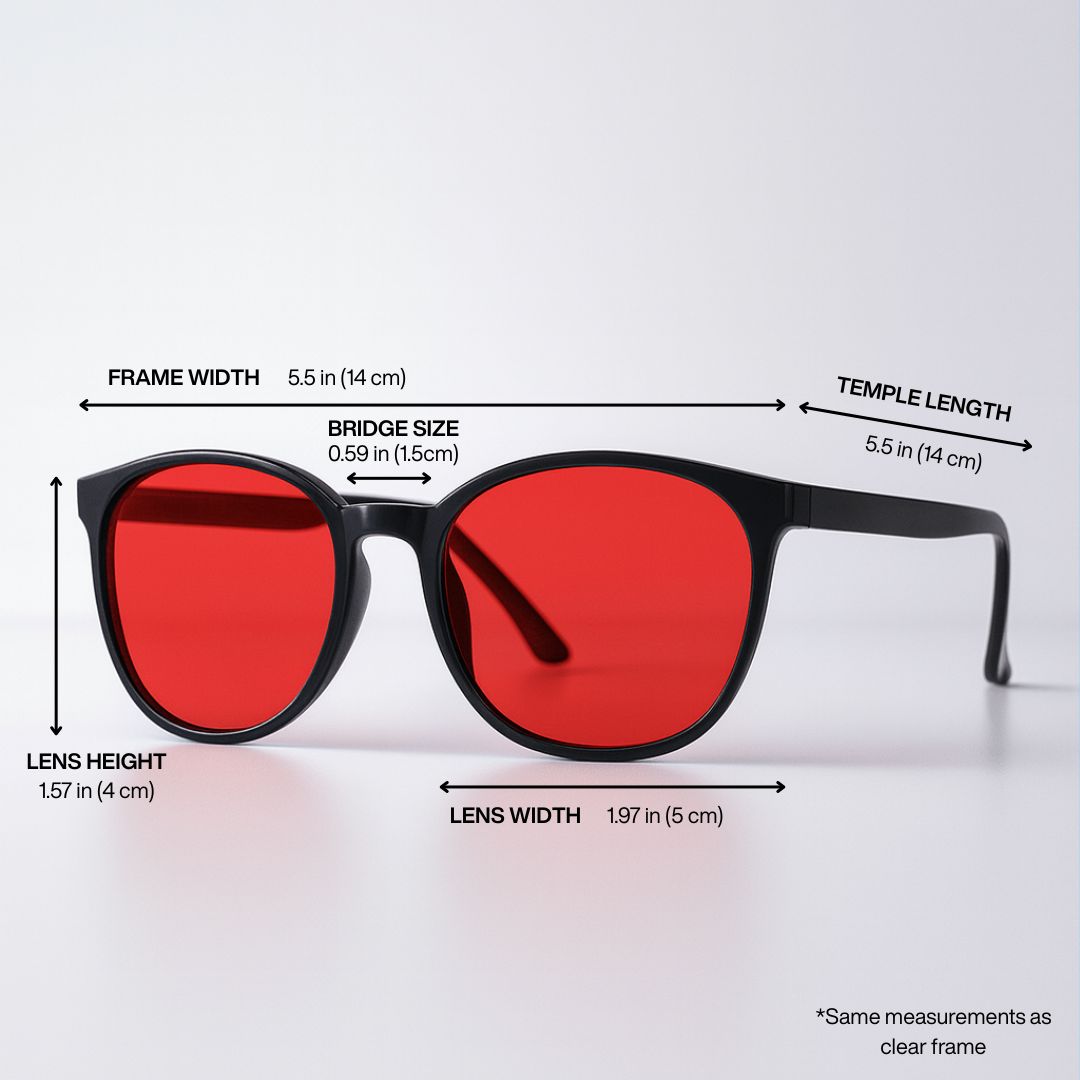 Flow® | Unisex Red Lens Blue Light Glasses