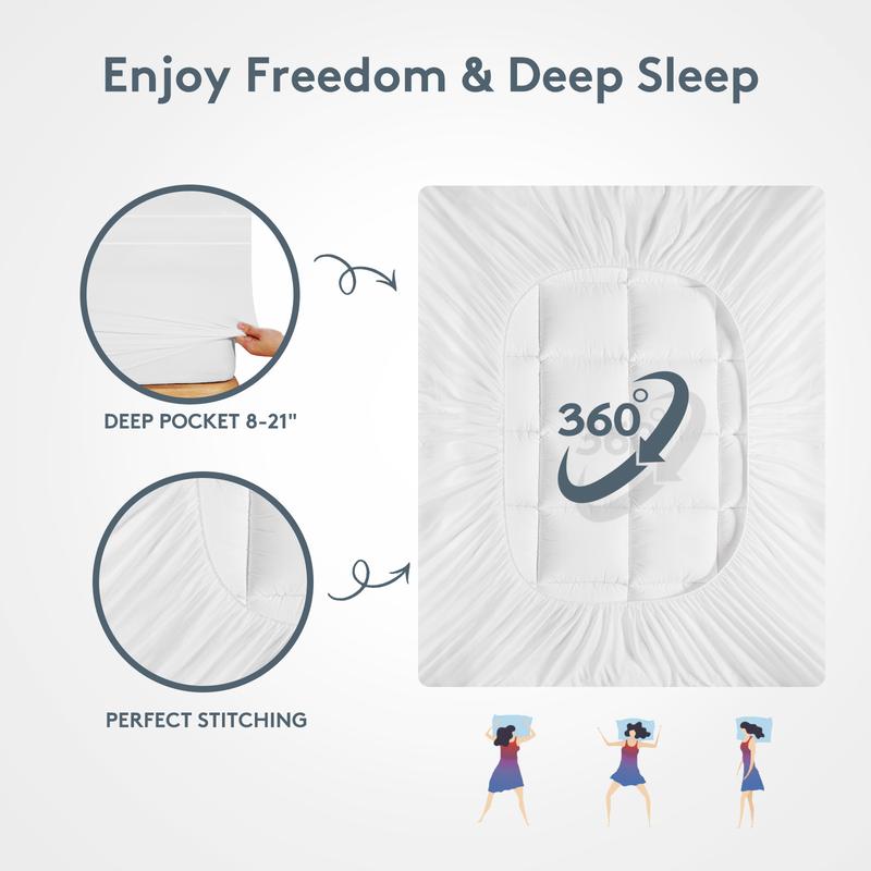 WestMonth™ - Premium 1000GSM Mattress Topper