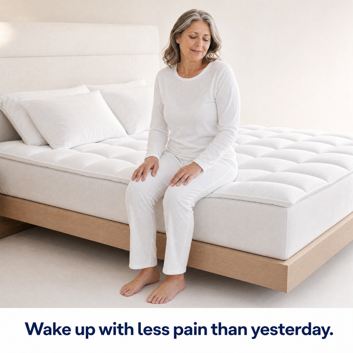 WestMonth™ - Pressure Shield 1000GSM Mattress Topper