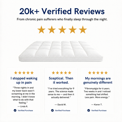 WestMonth™ - Pressure Shield 1000GSM Mattress Topper