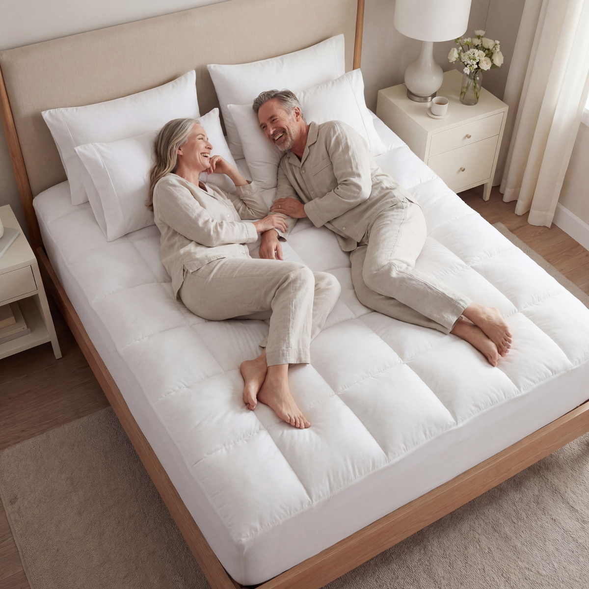 WestMonth™ - Premium 1000GSM Mattress Topper